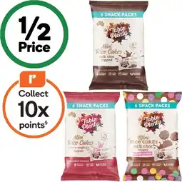 Woolworths Table of Plenty Mini Rice Cakes – From the Health Food Aisle offer