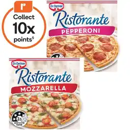 Woolworths Dr. Oetker Ristorante Pizza – Excludes Dr. Oetker Gluten Free Pizza 320g – From the Freezer offer