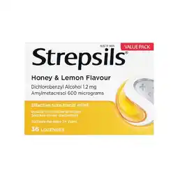 Woolworths Strepsils Double Antibacterial Soothing Throat Lozenge offer