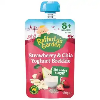Woolworths Rafferty’s Garden Baby Food Pouch – Excludes Little Smoothies & Veggie Patch offer