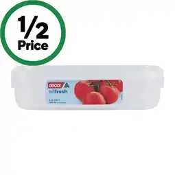 Woolworths Décor Tellfresh Container Oblong offer