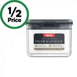 Woolworths Décor Design Series Pantry Oblong Container offer