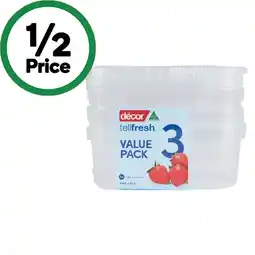 Woolworths Décor Tellfresh Oblong Container offer