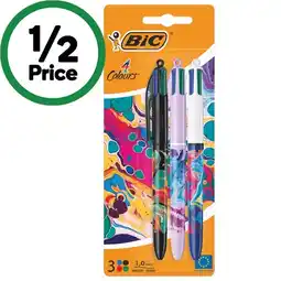 Woolworths BiC 4 Colours Limited Edition offer