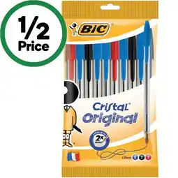 Woolworths BiC Cristal Original Pen – Assorted offer