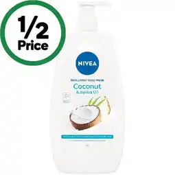 Woolworths Nivea Body Wash offer