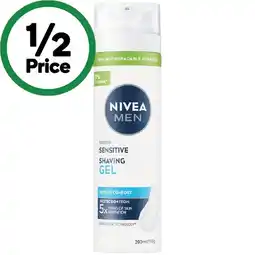 Woolworths Nivea Men Sensitive Shaving Gel offer