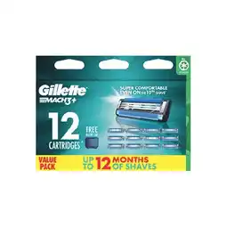 Woolworths Gillette Mach 3+ Razor Blades offer