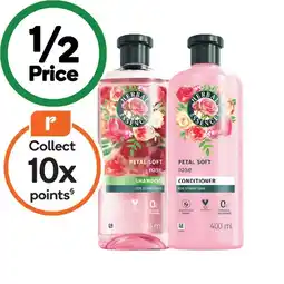 Woolworths Herbal Essences Shampoo or Conditioner 400ml offer