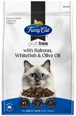 Coles Fussy Cat Grainfree Dry Cat Food offer