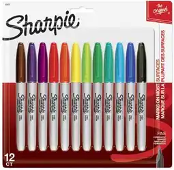 Coles Sharpie Markers Fine Tip Assorted offer