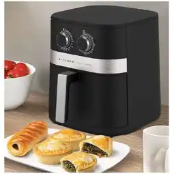 Woolworths Kitchen Couture 1400W Air Fryer Black offer