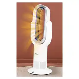 Woolworths Spector Bladeless Fan Electric Cooler Heater - White offer
