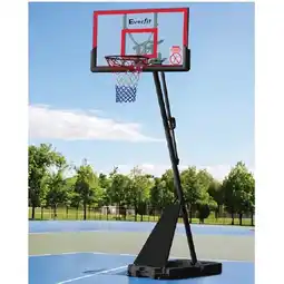 Woolworths Everfit 3.05M Basketball Hoop Stand System Adjustable Height Portable Red Pro offer