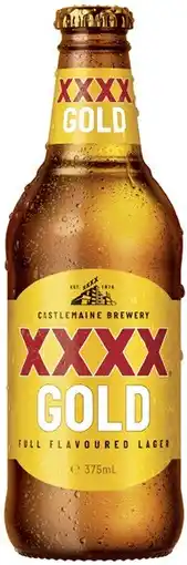 Coles XXXX Gold Bottles offer