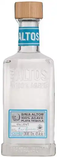 Coles Altos Plata Tequila offer