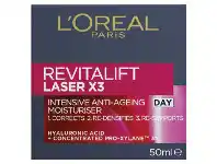 L&#039;Oréal Paris Revitalift Laser X3 Intensive Anti-Ageing Moisturiser Day 50ml