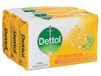 Alliance Pharmacy Dettol Citrus Fresh Bar Soap 100g 3 Pack offer