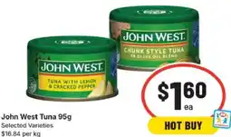 IGA John West Tuna offer