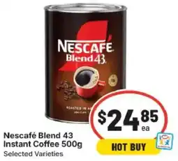 IGA Nescafé Blend 43 Instant Coffee offer