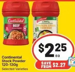 IGA Continental Stock Powder offer