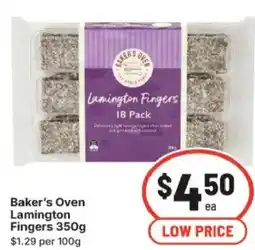 IGA Baker's Oven Lamington Fingers offer