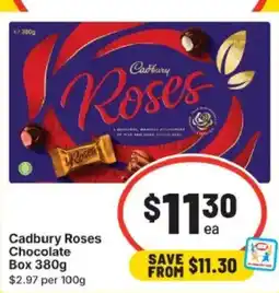 IGA Cadbury Roses Chocolate Box offer