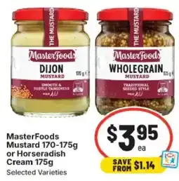 IGA Master Foods Mustard or Horseradish Cream offer