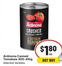 IGA Ardmona Canned Tomatoes offer
