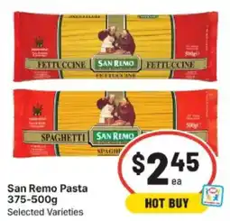 IGA San Remo Pasta offer