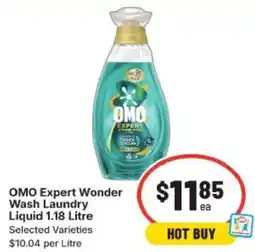 IGA OMO Expert Wonder Wash Laundry Liquid offer