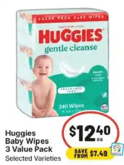 IGA Huggies Baby Wipes offer