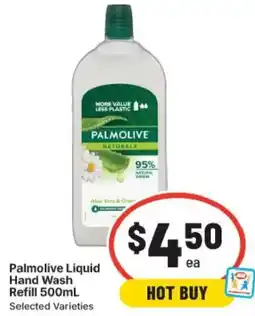 IGA Palmolive Liquid Hand Wash Refill offer