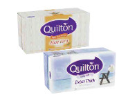 Coles Quilton 3 Ply Facial Tissues 95 Pack or 110 Pack offer