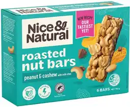 IGA Nice & Natural Nut Bars Selected Varieties offer