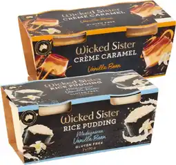 IGA Wicked Sister Desserts Selected Varieties offer