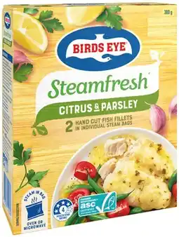 IGA Birds Eye SteamFresh Fish Fillets Selected Varieties offer