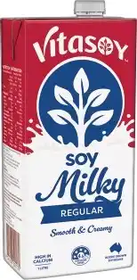 IGA Vitasoy Soy Milky, Oat or Almond Long Life Milk 1 Litre Selected Varieties offer