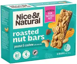 IGA Nice & Natural Nut Bars Selected Varieties offer