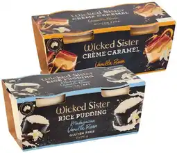 IGA Wicked Sister Desserts Selected Varieties offer