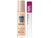 Woolworths Maybelline Falsies Lashlift Blackest Black 10ml or Dream Radiant Liquid Foundation Classic Ivory 30ml offer