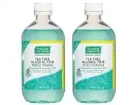 Thursday Plantation Tea Tree Alcohol Free Mouthwash Peppermint & Lemongrass 500ml