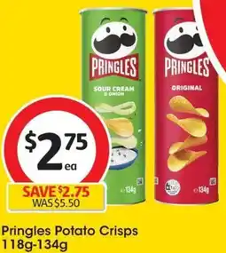 Coles Pringles Potato Crisps offer