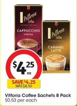Coles Vittoria Coffee Sachets offer