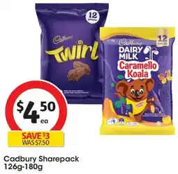 Coles Cadbury Sharepack offer