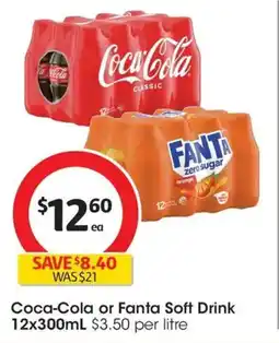 Coles Coca-Cola or Fanta Soft Drink offer