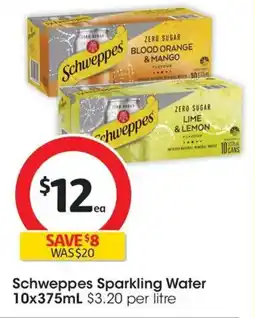 Coles Schweppes Sparkling Water offer