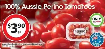 Coles Australian Red Perino Tomatoes offer