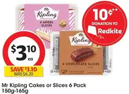 Coles Mr Kipling Cakes or Slices offer