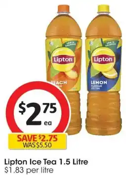 Coles Lipton Ice Tea offer